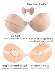 Quality Silicon Pad Bra Invisible Adhesive Bra With Breathable Hole for Everyday Use - Image 2