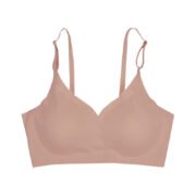 European and American Plus Size Seamless Adjustable Gathering Underwear V-neck Women's Style Without Steel Ring Bra - Image 9