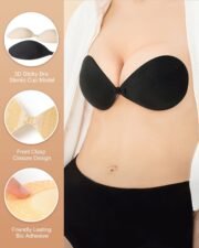 Quality Silicon Pad Bra Invisible Adhesive Bra With Breathable Hole for Everyday Use - Image 3