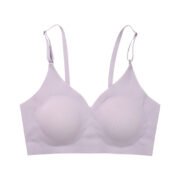European and American Plus Size Seamless Adjustable Gathering Underwear V-neck Women's Style Without Steel Ring Bra - Image 18