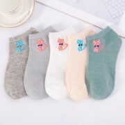 Soft  Wholesale comfort Premium White Summer Socks for Private Label Summer Breathable Soft Women Low Cut Ankle Socks - Image 21