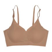 European and American Plus Size Seamless Adjustable Gathering Underwear V-neck Women's Style Without Steel Ring Bra - Image 19