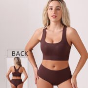 Underwear Wholesale High Quality Sexy Bra & Brief Sets Women Push up T-shirt Bra Plus Size Seamless Bra - Image 2