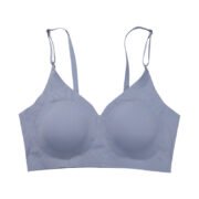 European and American Plus Size Seamless Adjustable Gathering Underwear V-neck Women's Style Without Steel Ring Bra - Image 16